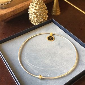 Cape Cod sterling and 14k necklace